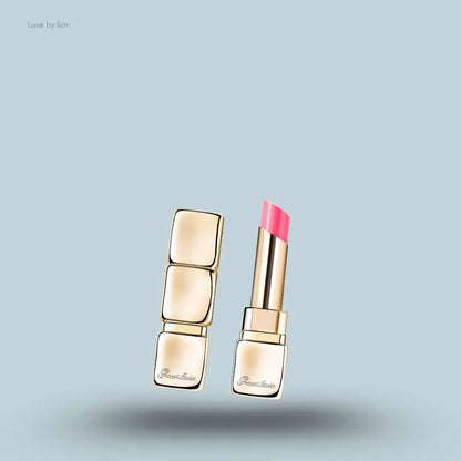 Guerlain KissKiss Bee Glow 458 Pop Rose Glow intense pink honey tint lip balm bee-engraved golden case India