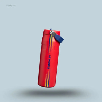 Stanley IceFlow Bottle Flip Straw 2.0 0.71L Team Red Dark Blue colour front view India