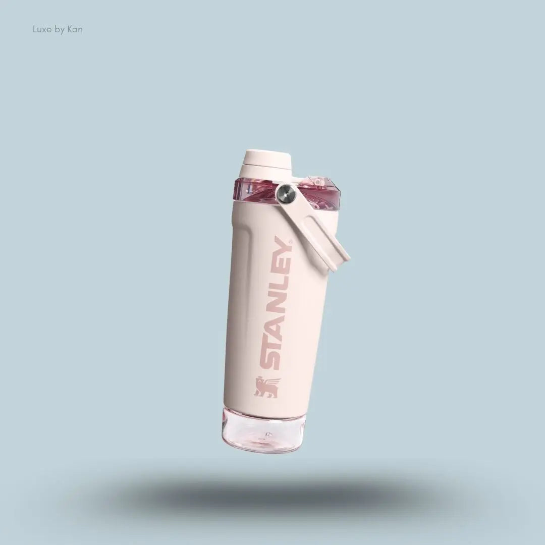 Stanley Vitalize Shaker 0.59L Rose Quartz colour leakproof protein shaker front view India