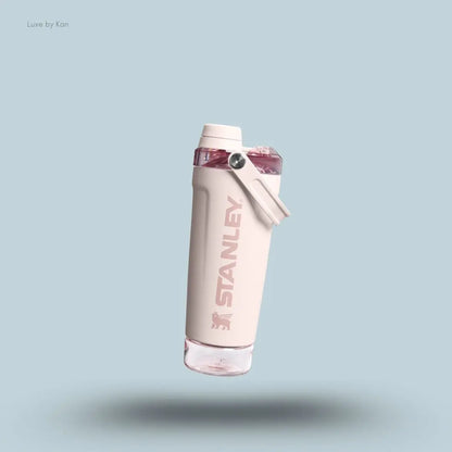 Stanley Vitalize Shaker 0.59L Rose Quartz colour leakproof protein shaker front view India