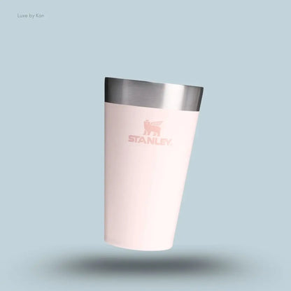 Stanley Stacking Tumbler 0.47L Rose Quartz colour double-wall vacuum insulated stackable tumbler front view India