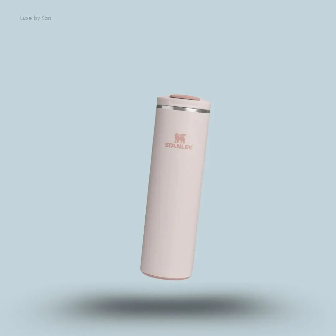 Stanley Transit Flip Top Mug 0.59L Rose Quartz colour front view AeroLight technology India