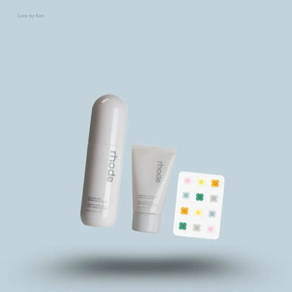 Rhode Skin The Spot Care Skincare Set Pineapple Refresh Spotwear patches and Glazing Mist 3-product skincare kit India