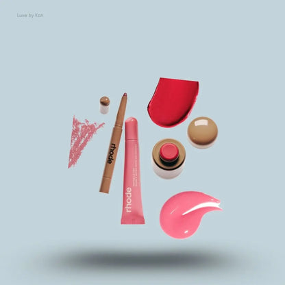 Rhode Skin The Edits Makeup Set Pocket Blush Peptide Lip Shape and Peptide Lip Tint build your own trio India