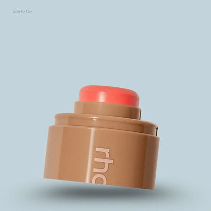Rhode Skin Pocket Blush shade Spicy Marg bright coral cream blush pot front view India
