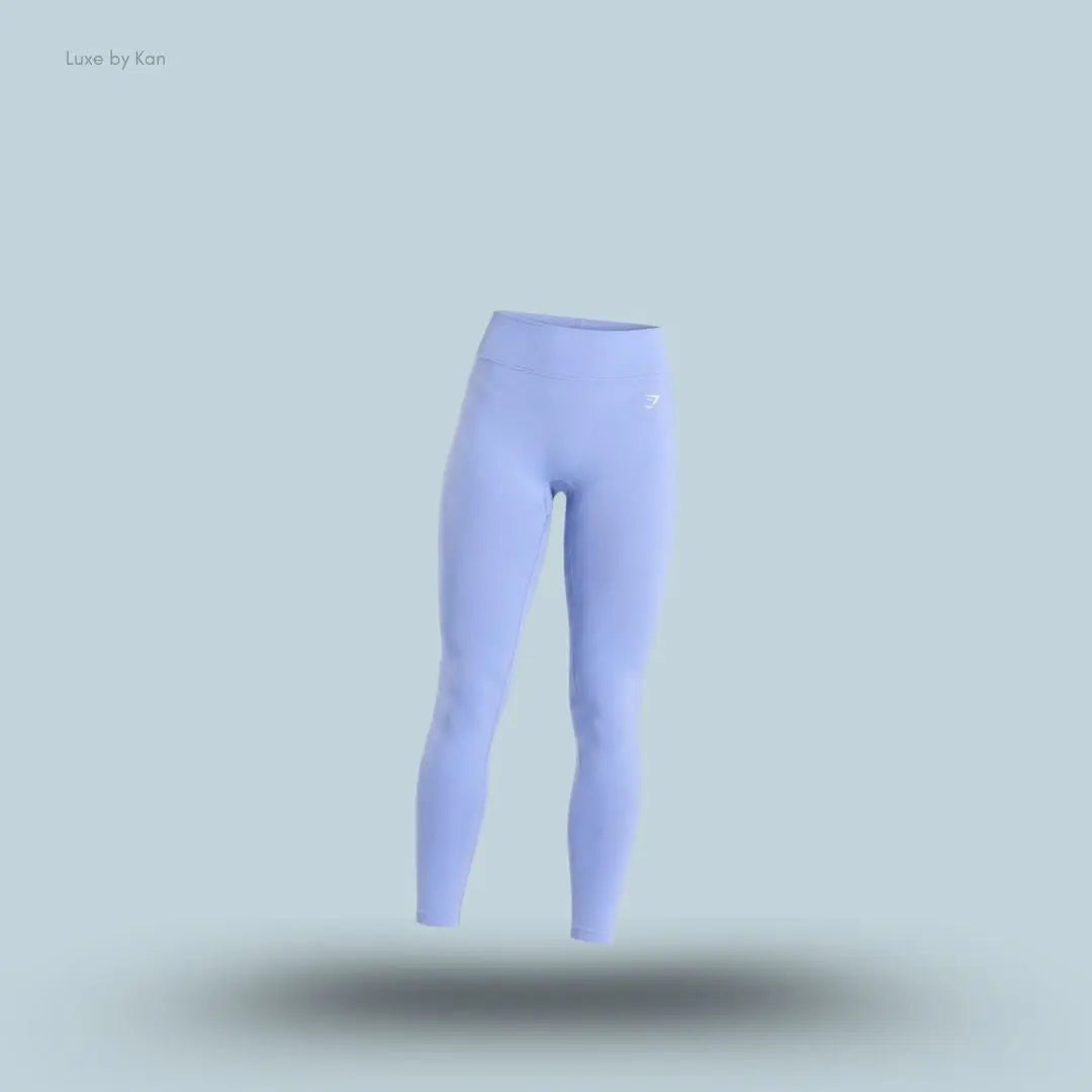 Gymshark x Bratz Leggings Steady Purple Limited Edition high-waisted squat-proof dipped waistband bum scrunch washed finish women's activewear front view India