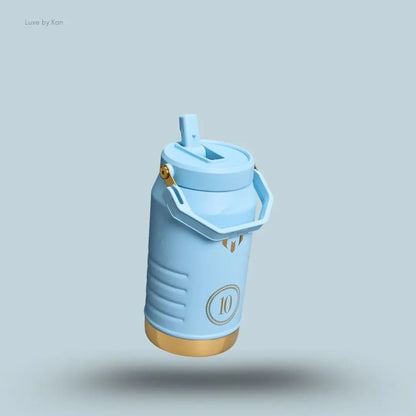 Stanley Messi x Stanley IceFlow Flip Straw Jug 1.9L Messi Striker Blue limited edition back view India