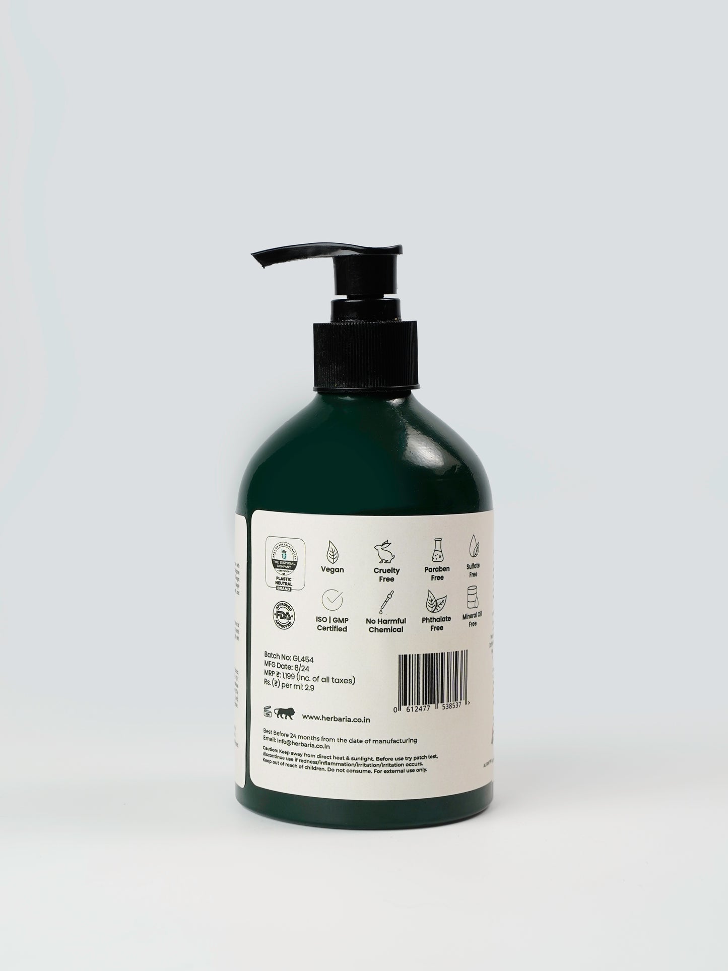 Herbaria - Modern Botanicals Sunkissed Shower Gel 400ml