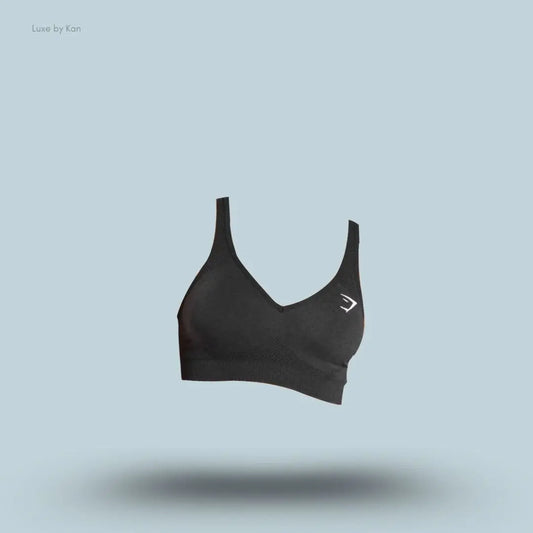 GYMSHARK VITAL SEAMLESS V NECK SPORTS BRA Light Support