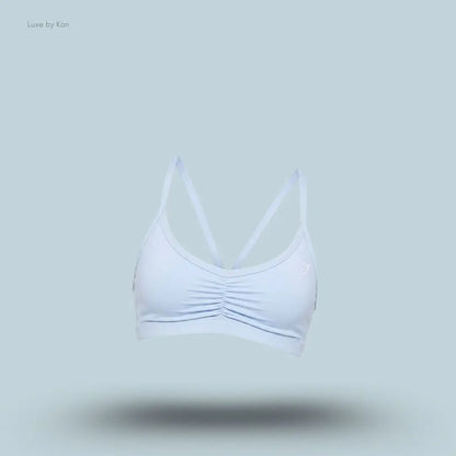 GYMSHARK RUCHED STRAPPY SPORTS BRA Light Support