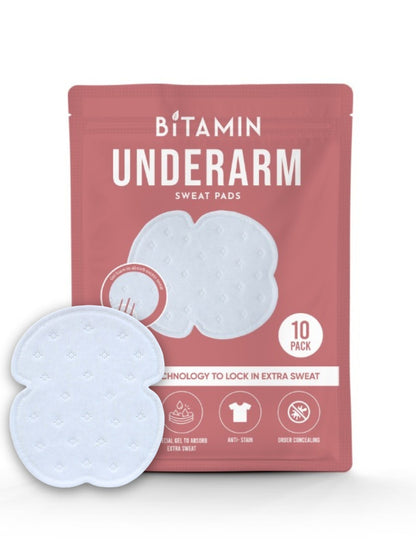 Bitamin  Underarm Sweatpads 10pk