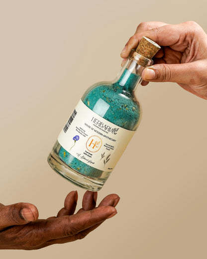 Herbaria - Modern Botanicals Teal Soak Milk Bath 250gm