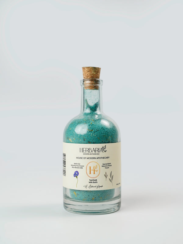 Herbaria - Modern Botanicals Teal Soak Milk Bath 250gm