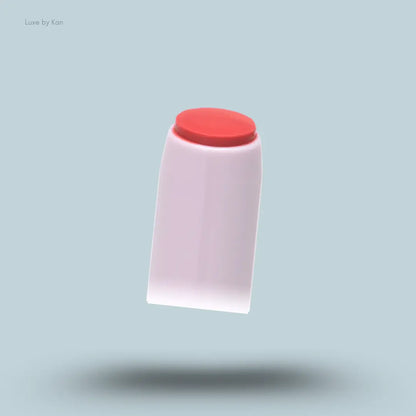 Canmake Stay-On Balm Rouge in Sweet Pea, close-up of the sheer pink balm tip