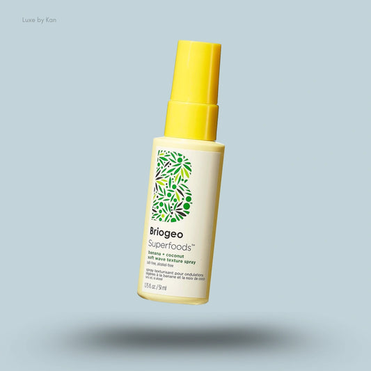 BRIOGEO SUPERFOODS BANANA AND COCONUT SOFT WAVE TEXTURE SPRAY 170ML