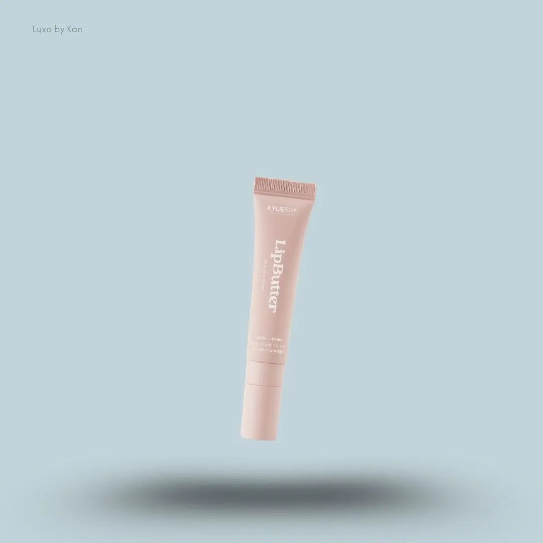 Kylie Lip Butter 10g tube on blue background — Luxe by Kan India