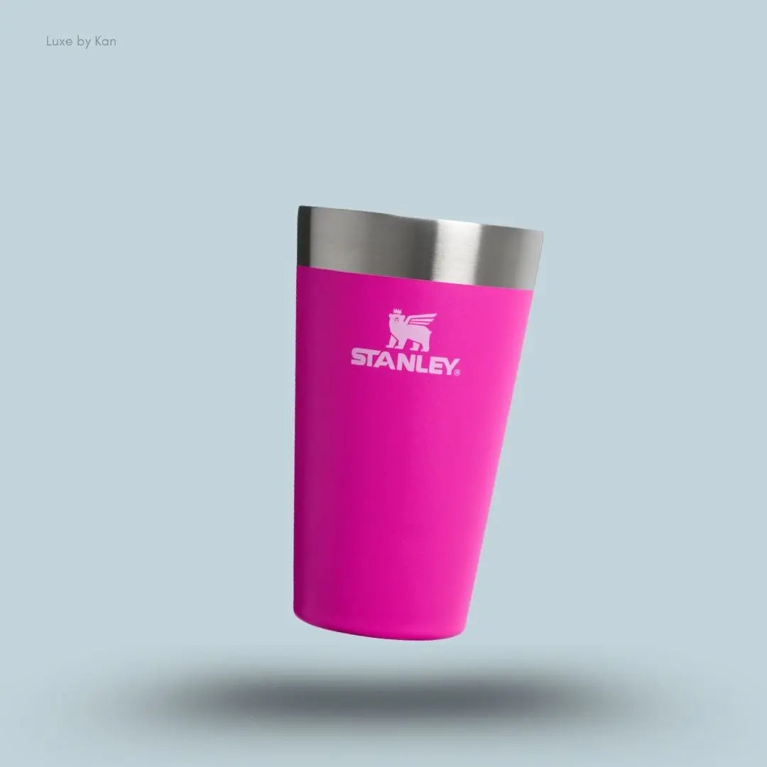Stanley Stacking Tumbler 0.47L Violet Blossom colour double-wall vacuum insulated stackable tumbler front view India