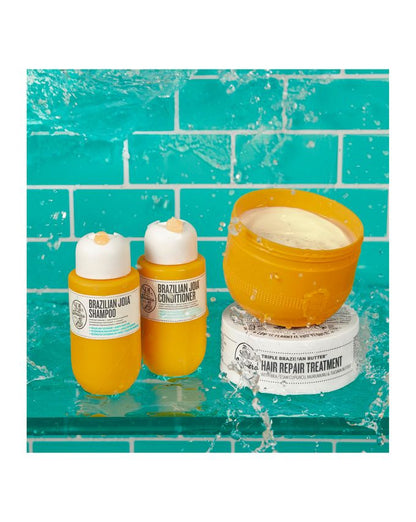 Sol de Janeiro Triple Brazilian Butter Hair Repair Mask Set( 240ml, 2 x 90ml )