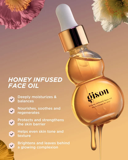 GISOU Honey Infused Face Oil 30ml