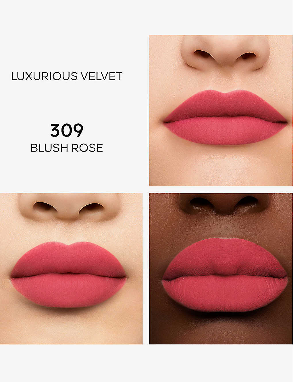 GUERLAIN Rouge G velvet matte lipstick