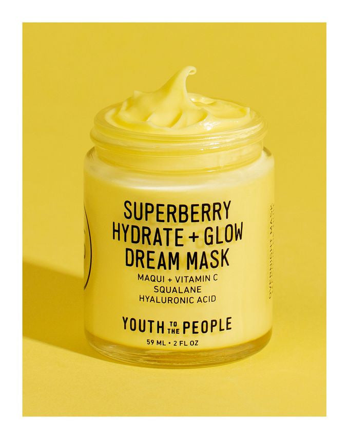 Youth To The People Superberry Hydrate + Glow Dream Mask( 59ml )