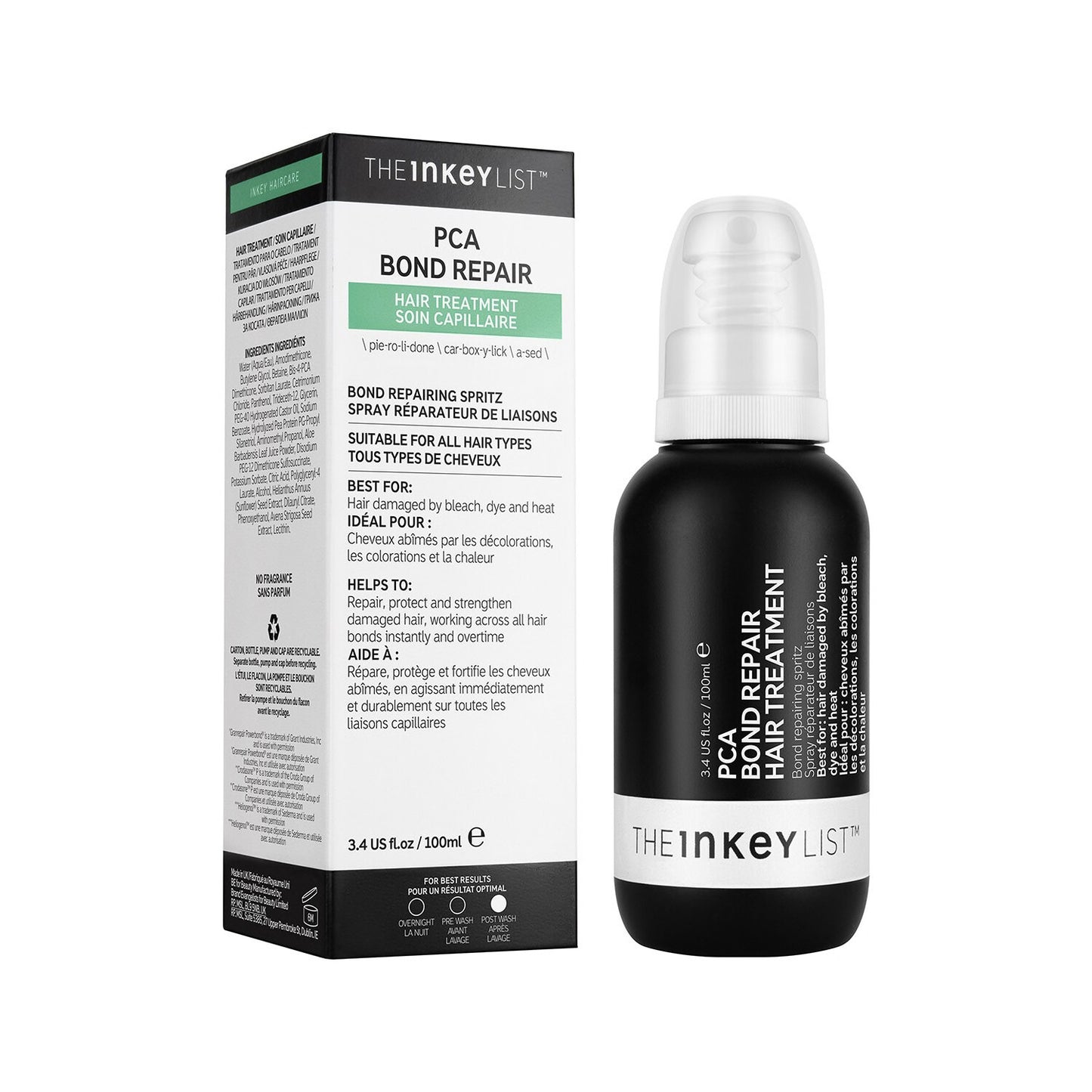 Inkey List PCA Bond Repair Hair Treatment 100ml