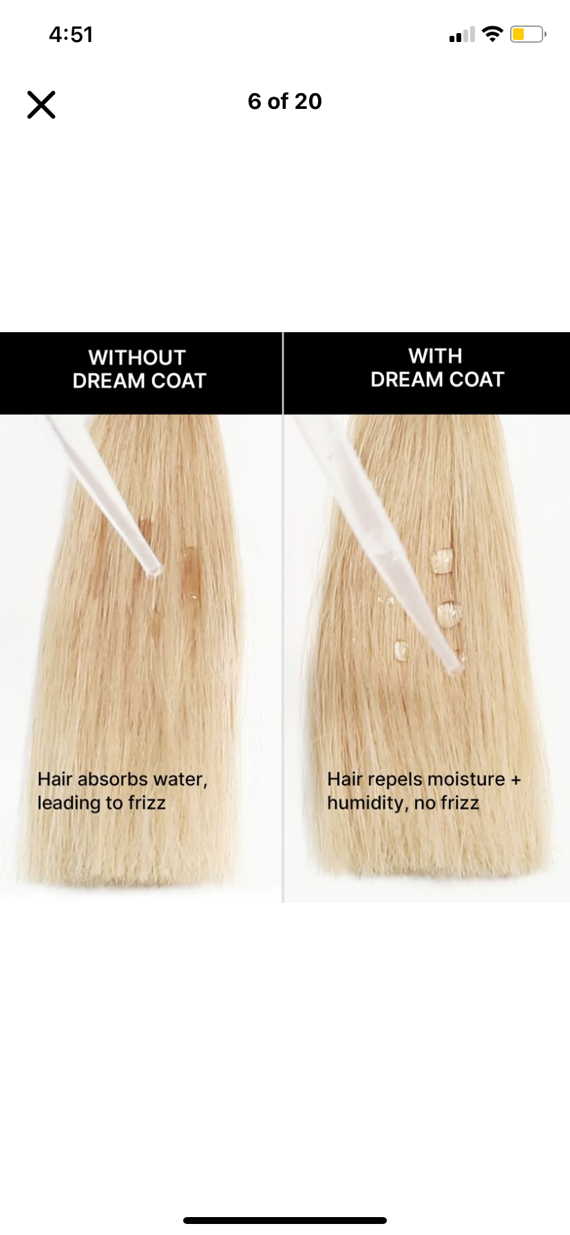 COLOR WOW Extra Strength Dream Coat Ultra Moisturising AntiFrizz Trea Luxe by Kan