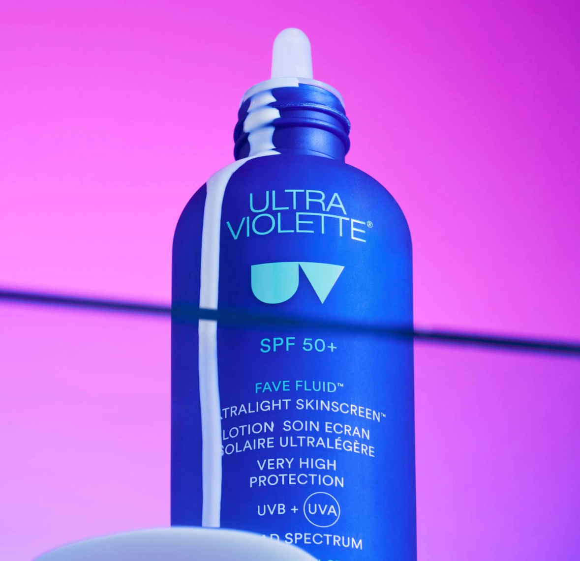 ULTRA VIOLETTE FAVE FLUID SPF 50+ LIGHTWEIGHT SKINSCREEN 75ML – Luxe by Kan
