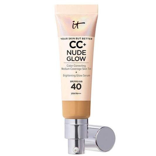 IT COSMETICS CC+ and Nude Glow Lightweight Foundation With SPF40 32ml