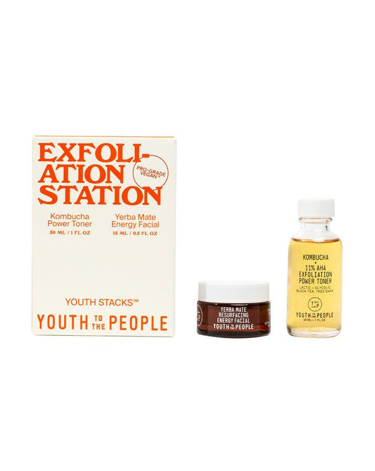 Youth To The People Exfoliation Station( 30ml, 15ml )