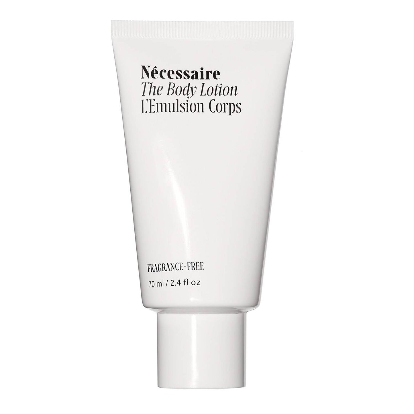 NECESSAIRE The Body Lotion Fragrance-Free Travel Size 70ml