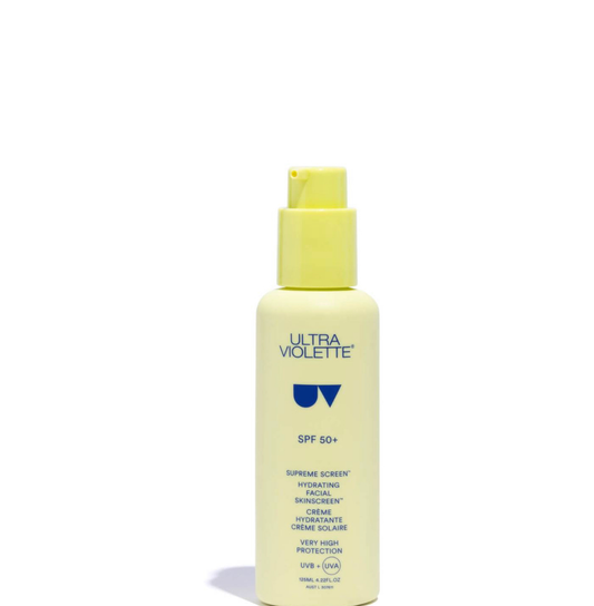 كريم ألترا فيوليت سوبر سوبريم لترطيب بشرة الوجه بعامل حماية من الشمس SPF50+ 125 مل