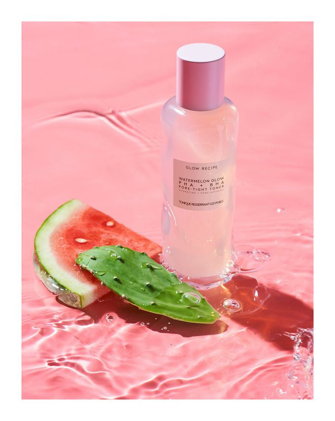 Glow recipe watermelon glow bha 2025 + pha pore-tight toner details